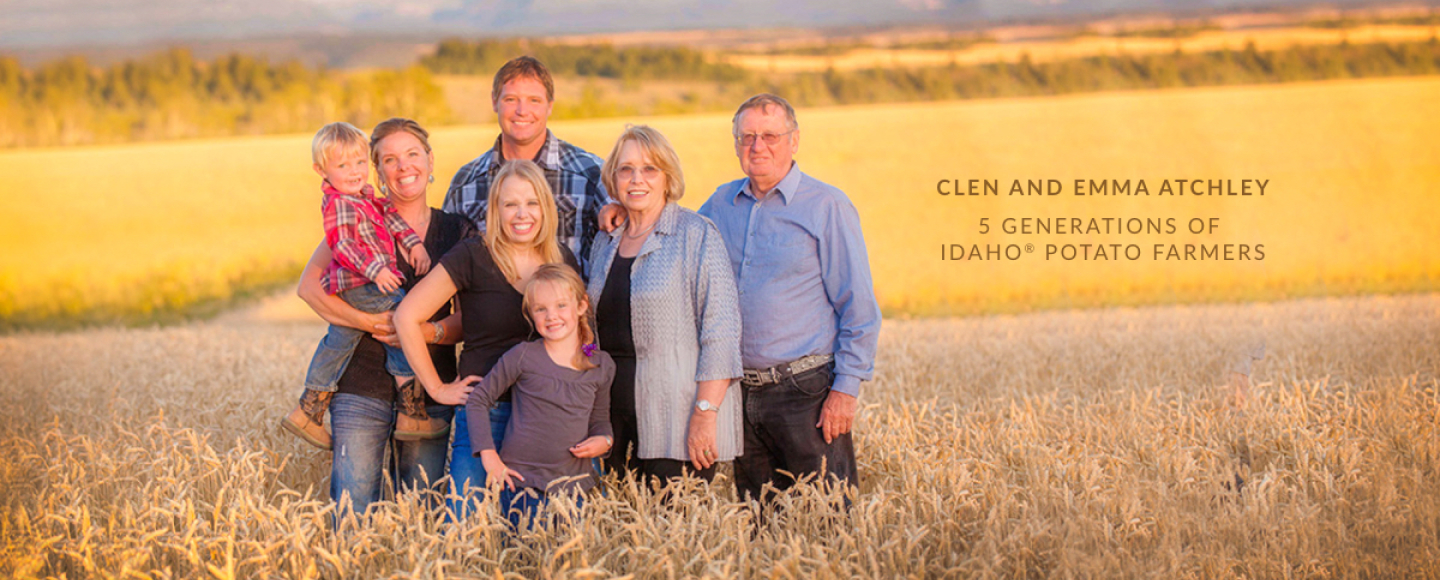 The Atchley Family - 5 Generations of Idaho&reg; Potato Farmers