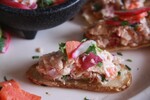 Idaho® Potato Nachos with Smoked Salmon