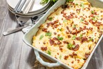 Twice Baked Idaho Potato Casserole