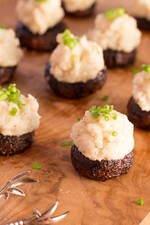 Miso Idaho® Potato Stuffed Balsamic Mushrooms