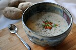 Potato and Salmon Bisque