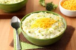 Broccoli and Cheese Mashed Idaho® Potatoes 