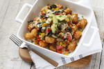 Veggie Tater Tot Skillet