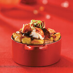 Idaho® Potato Hash with Lobster and Chorizo