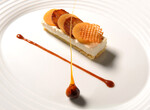 Caramelized Idaho® Potato, Sable Breton, Créme Fraiche Mousse 