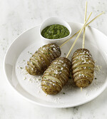 Crispy Idaho® Potato Satay with Yuzu Coriander Vinaigrette