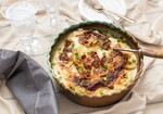 Roasted Garlic & Chive Au Gratin Potatoes