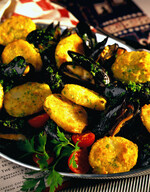 Idaho® Potatoes with Mussels and Parsley