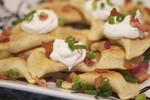 Idaho® Potato Pierogi with Bacon and Cheese