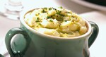 Whipped Idaho® Potatoes with Basil Oil