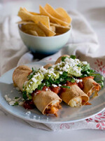 Air Fried Rolled Potato Tacos