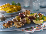 Heart-Healthy Idaho® Potato and Chicken Skewers 