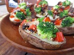 Garden Stuffed Potatoes