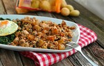 Salmon & Shiitake Idaho® Potato Hash