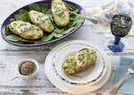 Twice Air-Fried Vegan Stuffed Idaho® Potatoes