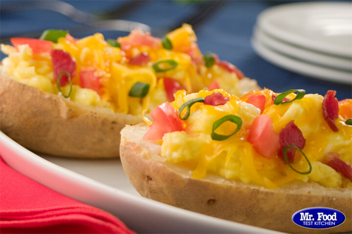 Breakfast Potato Boats