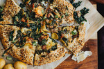 Potato and Kale Galette