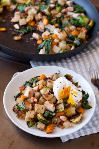 Chicken, potato, vegetable hash-Betsy Haley_